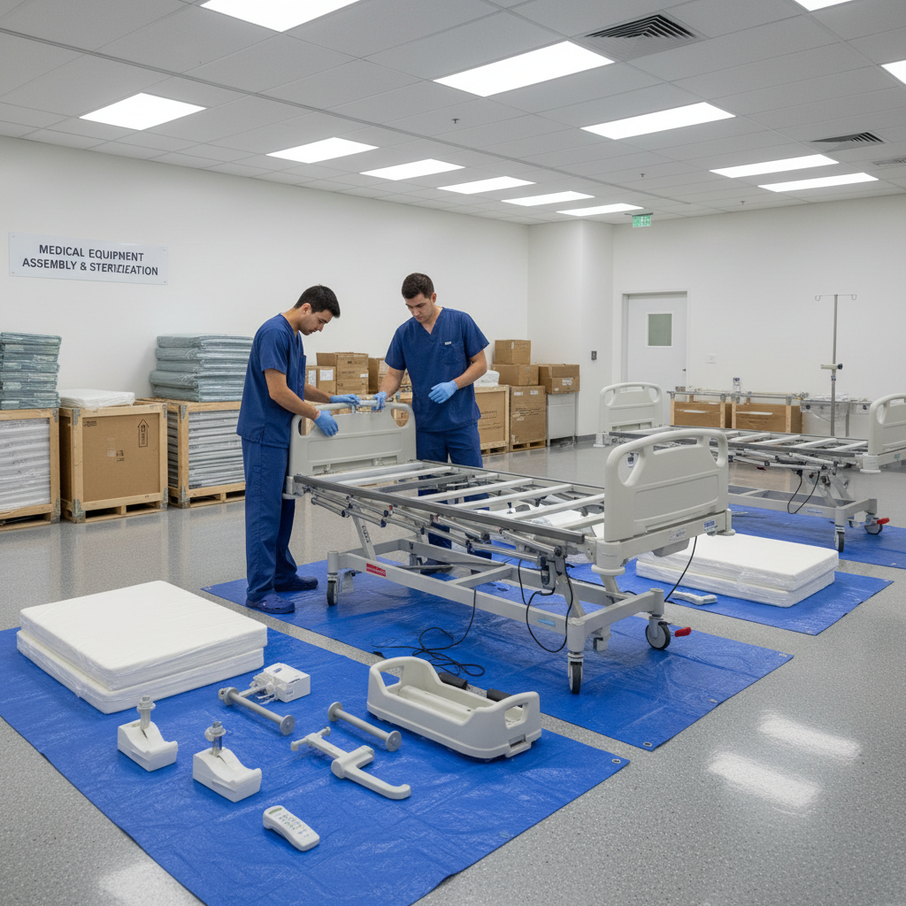 Hospital Bed Assembly
